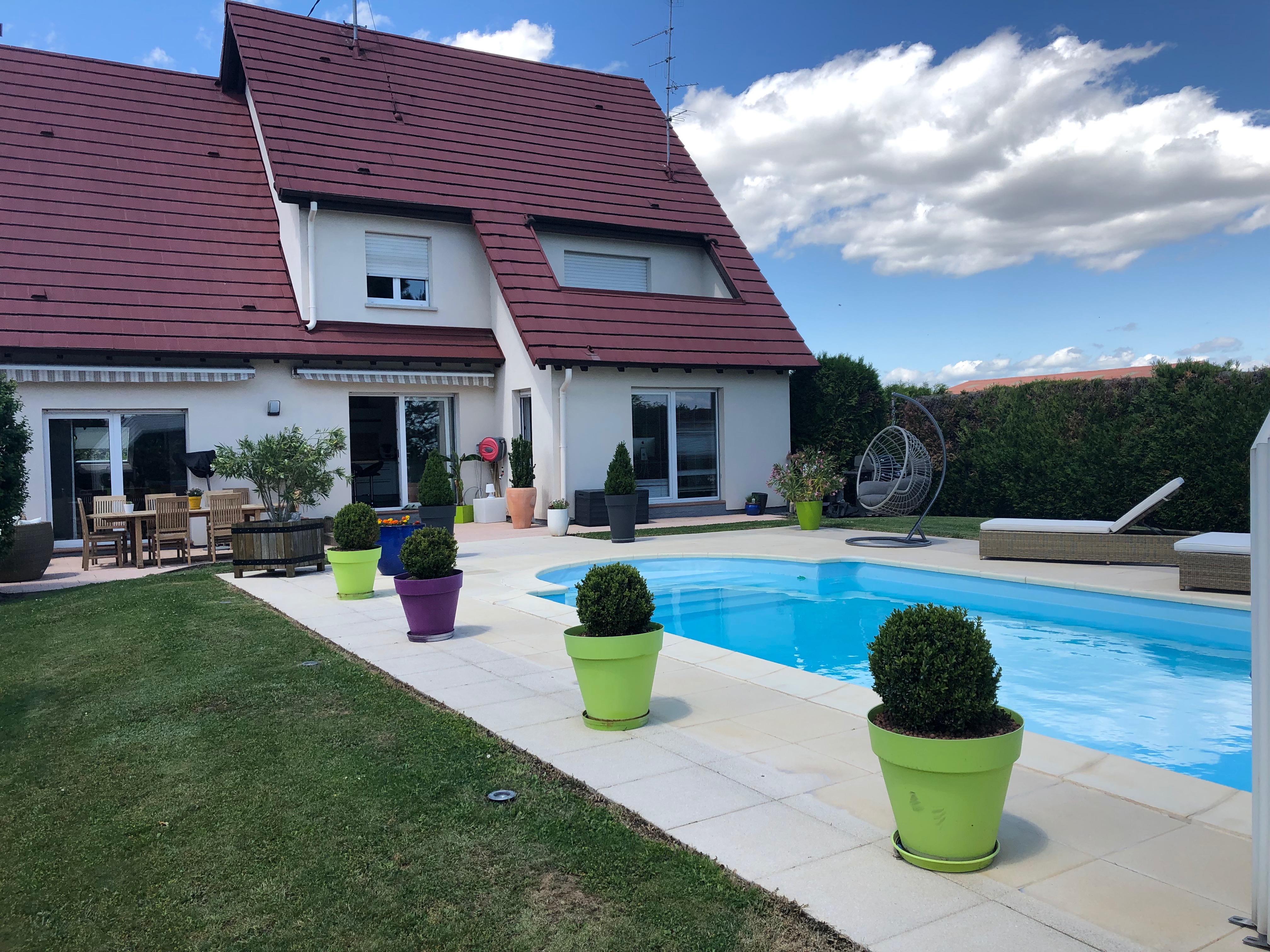 Superbe Maison Sur 20 Ares Grande Piscine Extérieure Wiwersheim